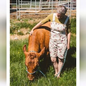 Revivall Short Overalls in Pick-a-Pocket Linen